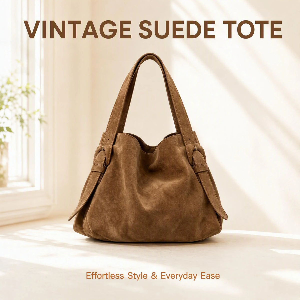 Vintage Bucket Bag With Shoulder And Crossbody Carry