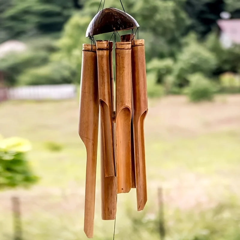 Bamboo Wind Chimes For Garden Home And Outdoor Decor