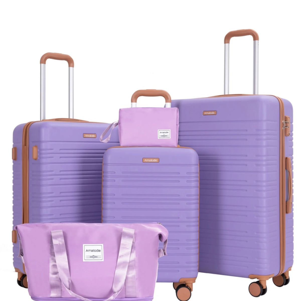Travelhouse Spinner Luggage Set With Hard Shell And TSA Lock