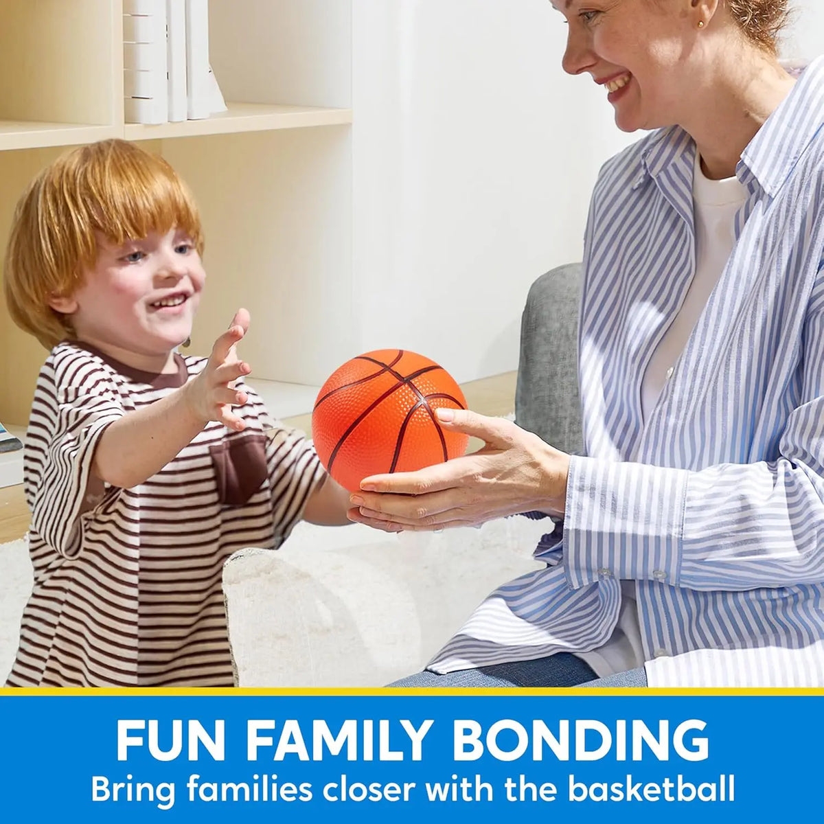 Joyfy Mini Basketball Toys for Kids Indoor Hoop Play