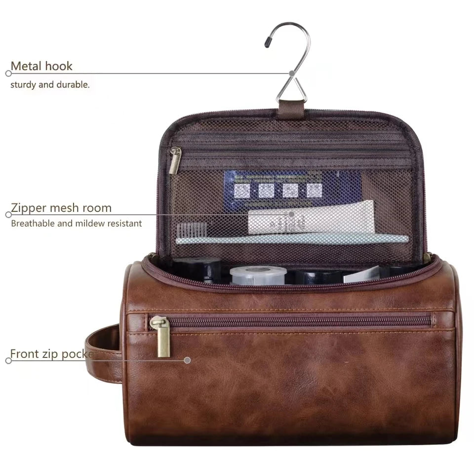 Travel Hanging Toiletry Organizer Bag for Men and Women