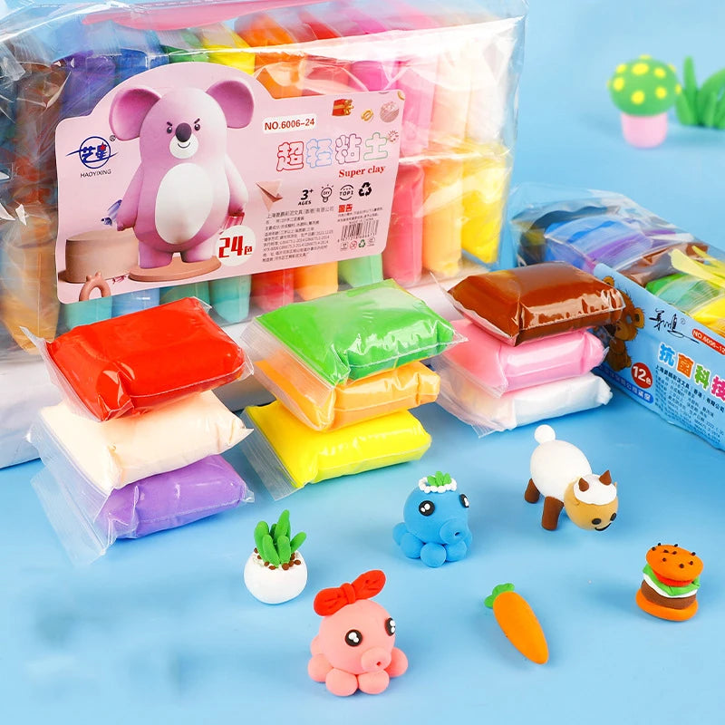 Miuioee Air Dry Modeling Clay Kit With Creative Tools