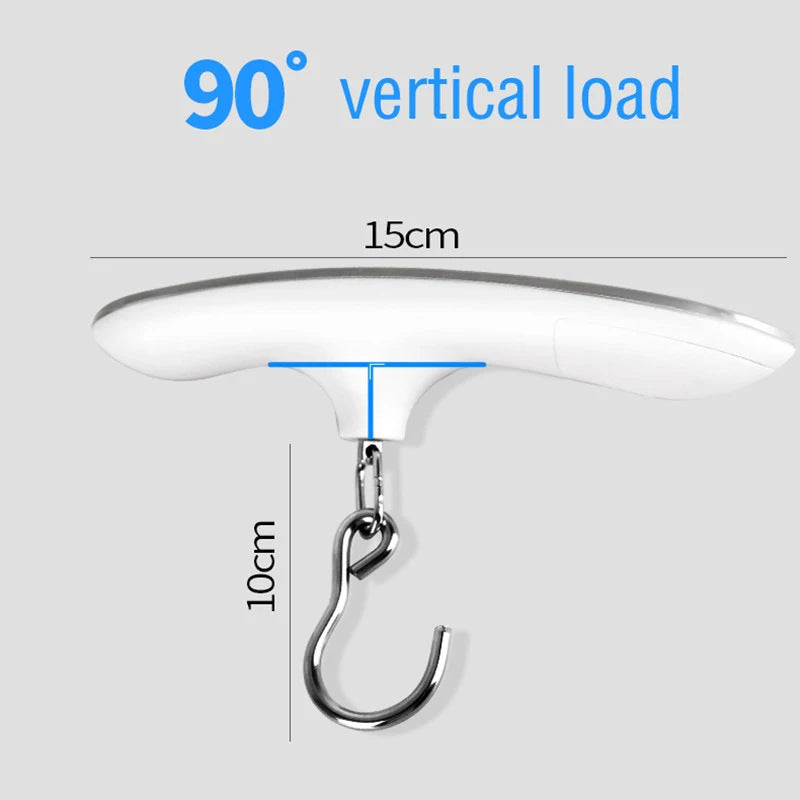Digital LCD Electronic Hanging Hook Scale For Fishing And Travel