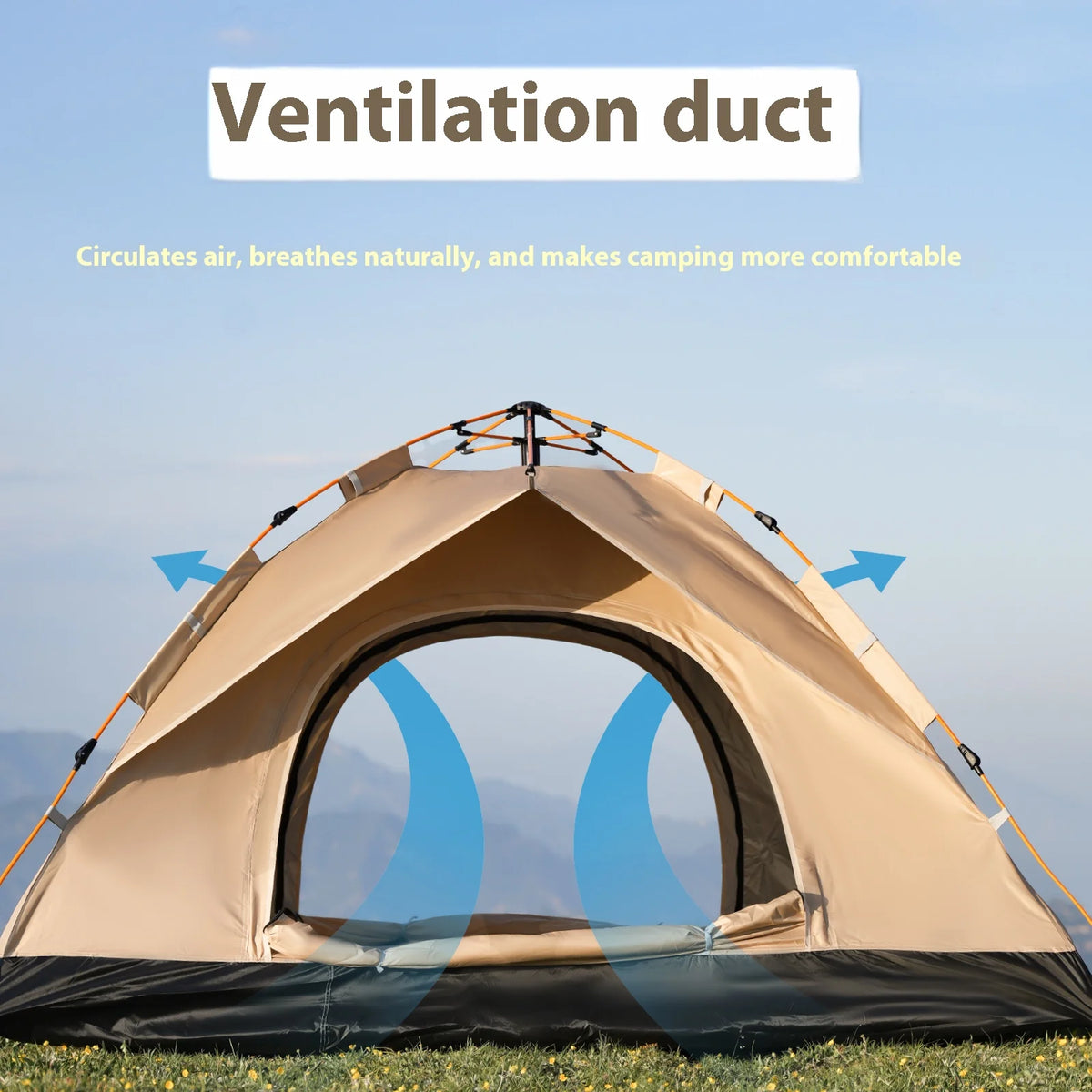 Pakicetus Instant Pop Up Tent for Beach and Camping