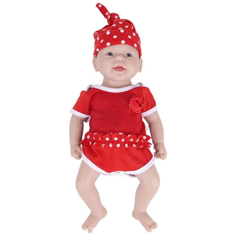 IVITA Realistic Full Silicone Reborn Baby Doll Kit, Lifelike Toy Gift