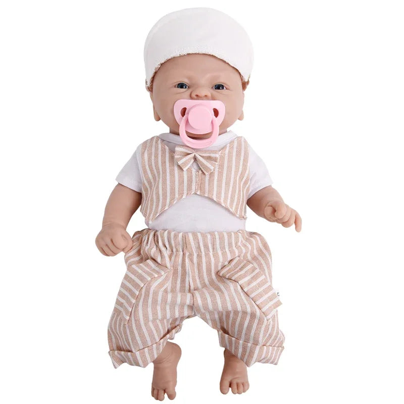 IVITA Realistic Full Silicone Reborn Baby Doll Kit, Lifelike Toy Gift