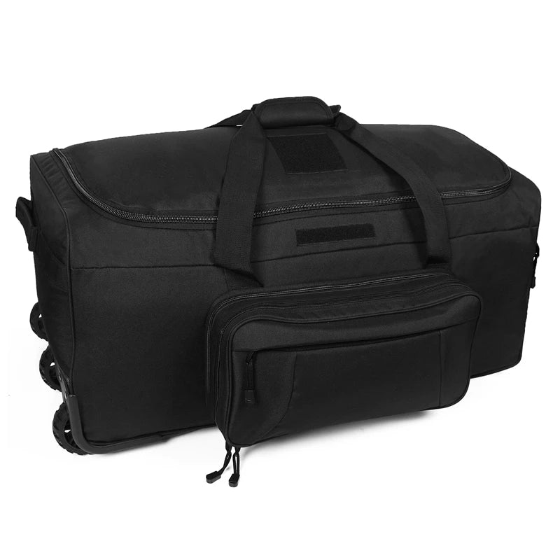 Q Tactical Rolling Duffel Bag for Camping Hiking Travel