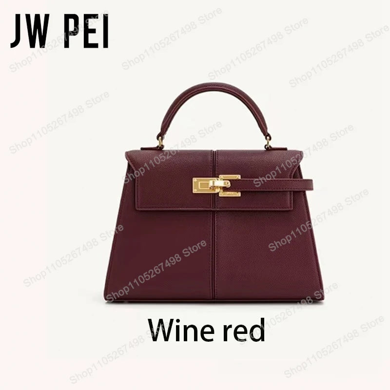 JW PEI Elise Classic Trapezoid Top Handle Shoulder Bag