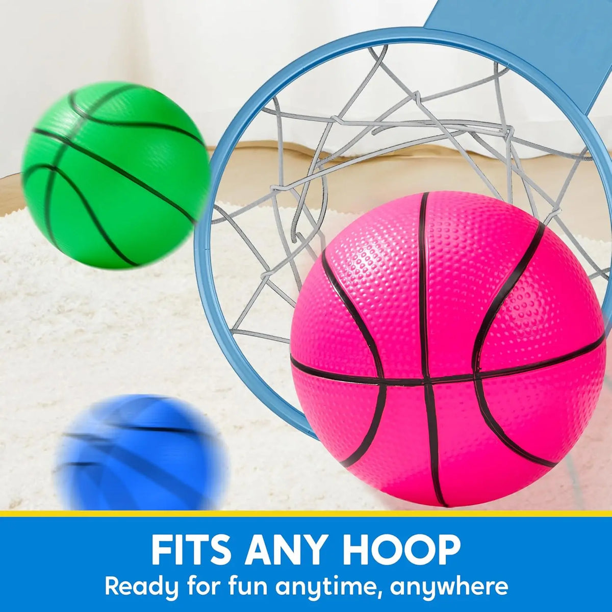Joyfy Mini Basketball Toys for Kids Indoor Hoop Play