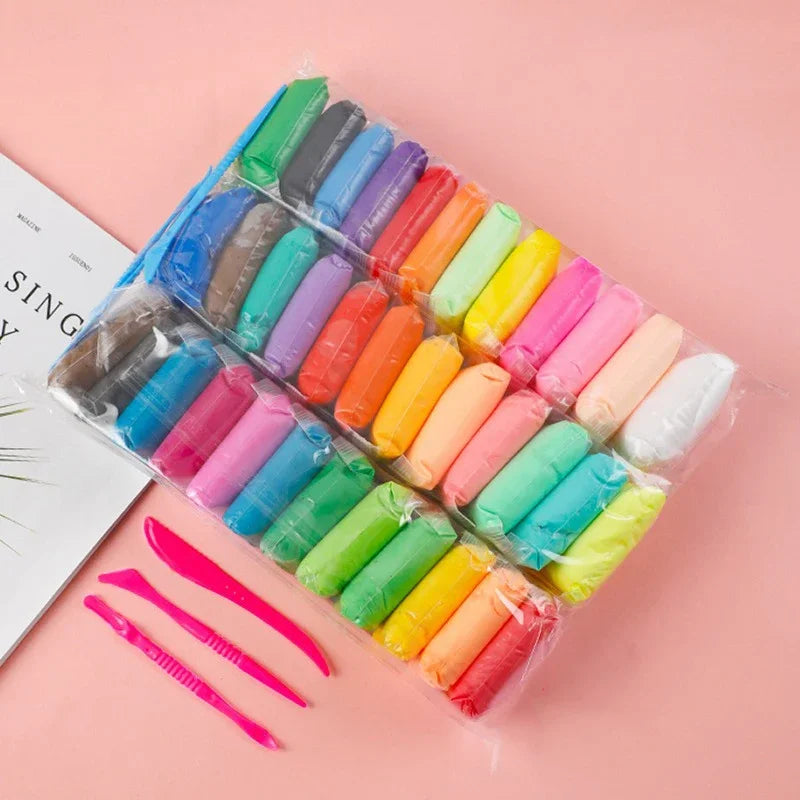 Miuioee Air Dry Modeling Clay Kit With Creative Tools