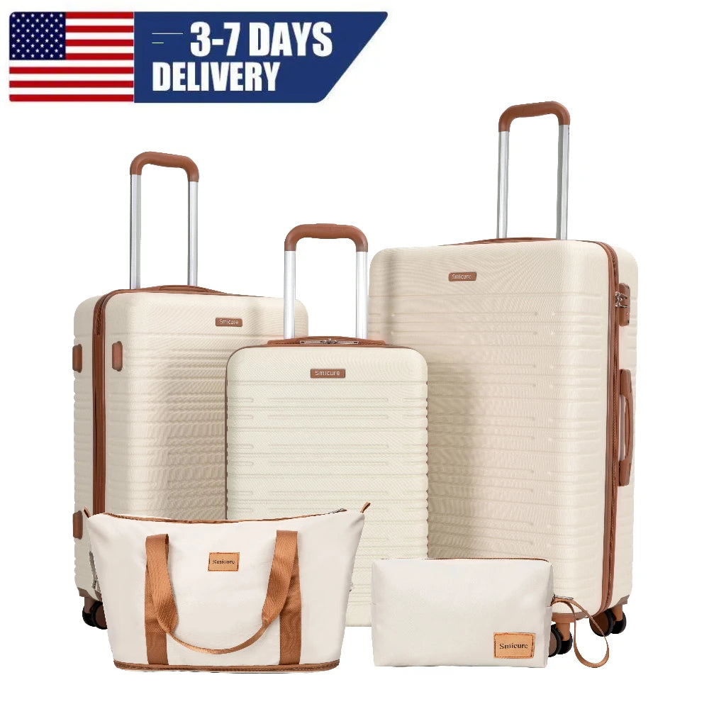 Travelhouse Hardside Luggage Set With Spinner Wheels And TSA Lock