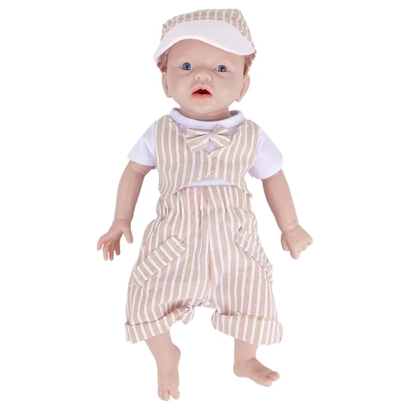 IVITA Realistic Full Silicone Reborn Baby Doll Kit, Lifelike Toy Gift