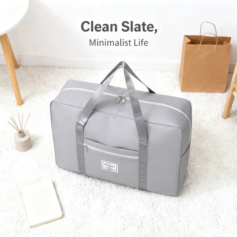 Foldable Multipurpose Storage Tote Bag And Travel Organizer