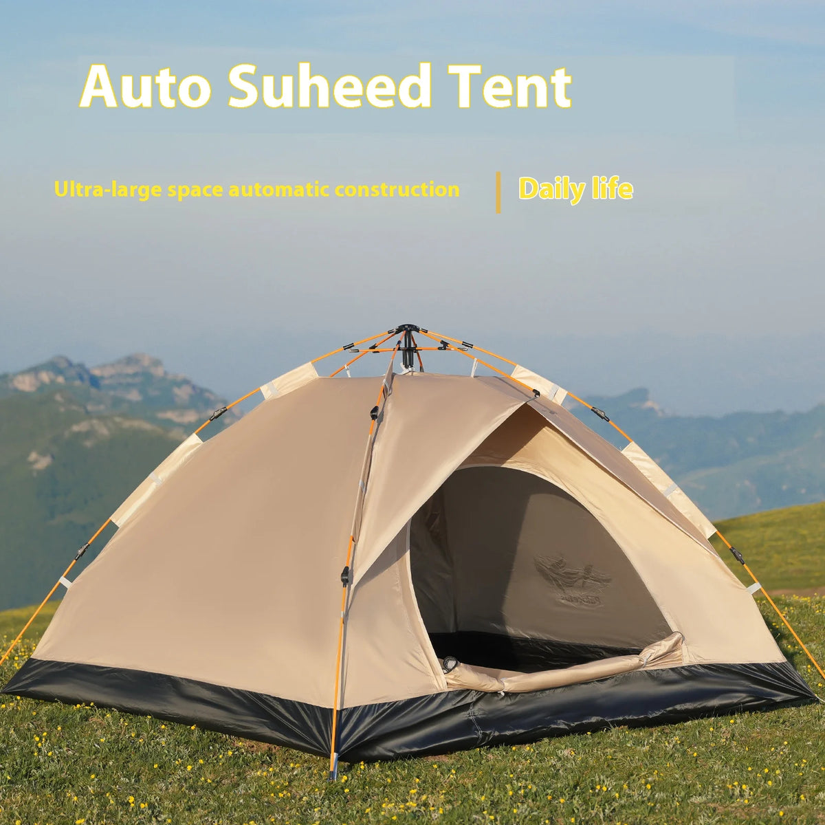 Pakicetus Instant Pop Up Tent for Beach and Camping