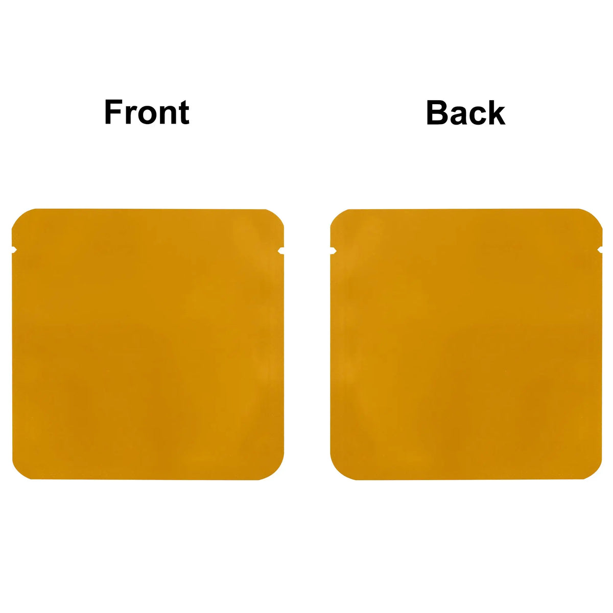 VoluPack Aluminum Foil Mylar Tear Notch Heat Seal Storage Pouches