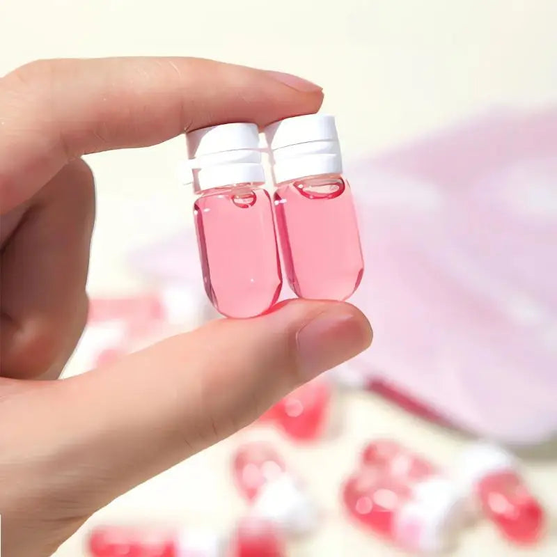 Leakproof Travel Lotion and Makeup Remover Bottles With Flip Tops