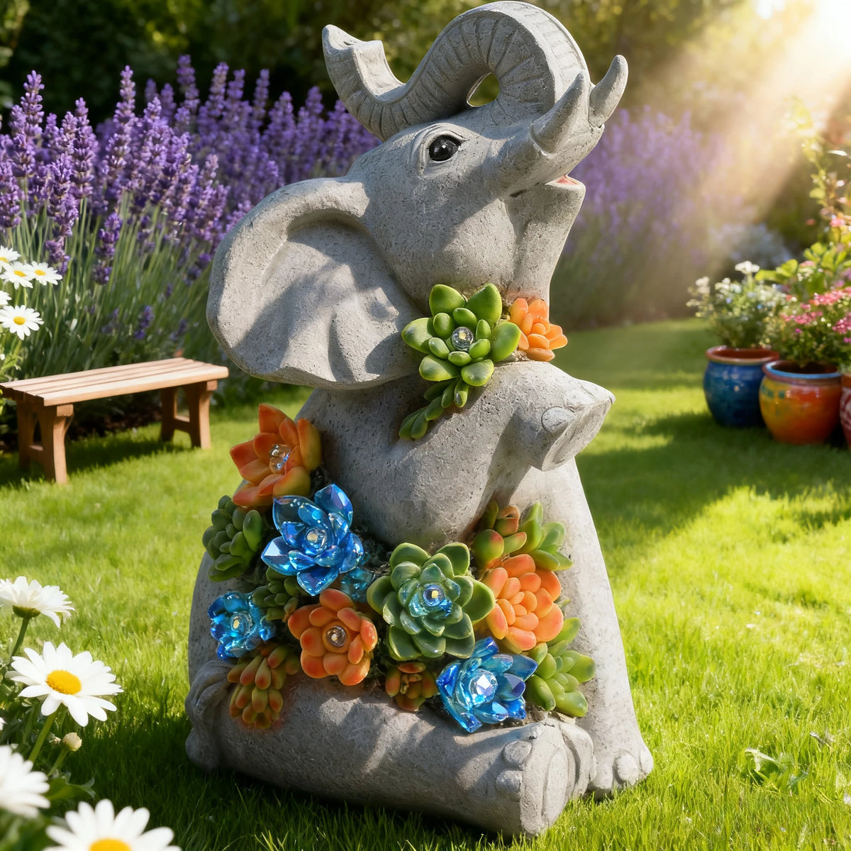 Solar Garden Turtle Statue Light for Outdoor Lawn Decor