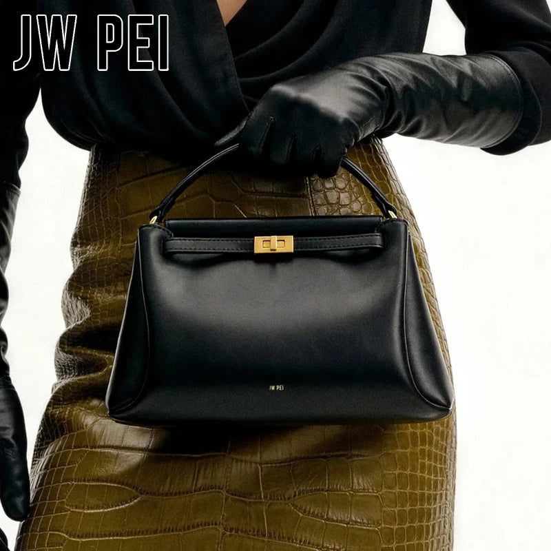 JW PEI Carmen Faux Leather Baguette Handbag For Women