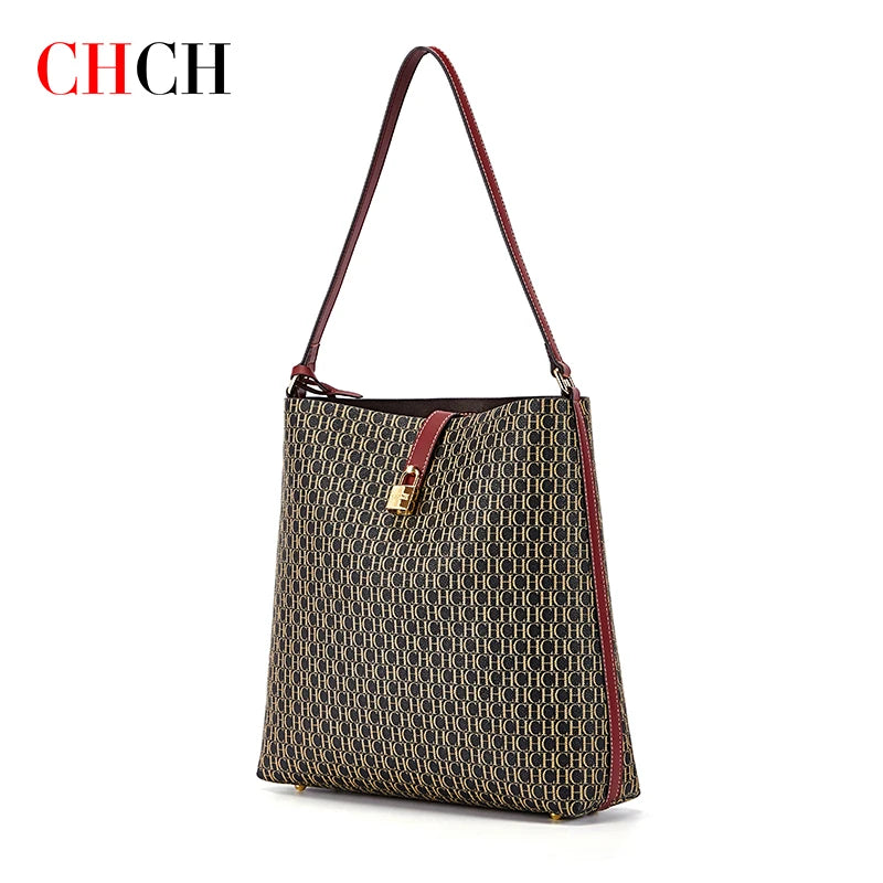 CHCH Tote Bag Brand Women's New PVC Minimalist Women's Storage Bag