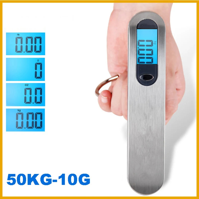 Digital LCD Electronic Hanging Hook Scale For Fishing And Travel