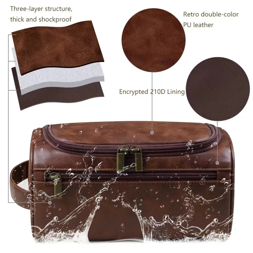 Travel Hanging Toiletry Organizer Bag for Men and Women