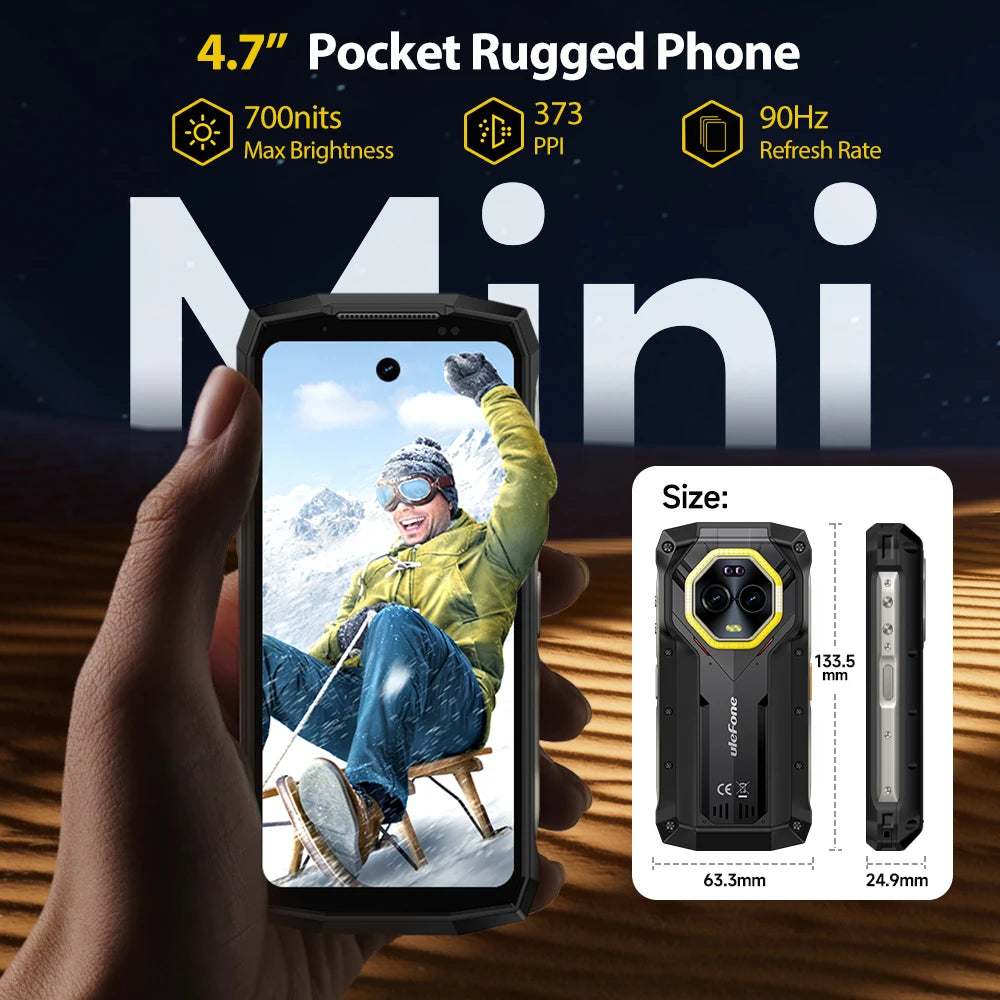Ulefone Armor Mini 20 Pro 5G Rugged Android Smartphone