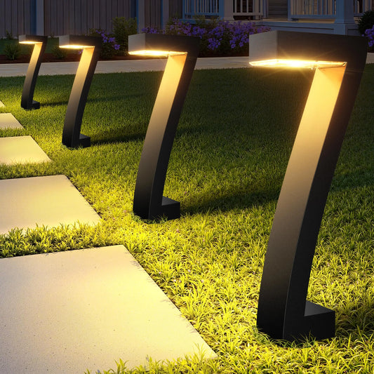 Bright LED Solar Pathway Lights for Garden Yard and Driveway