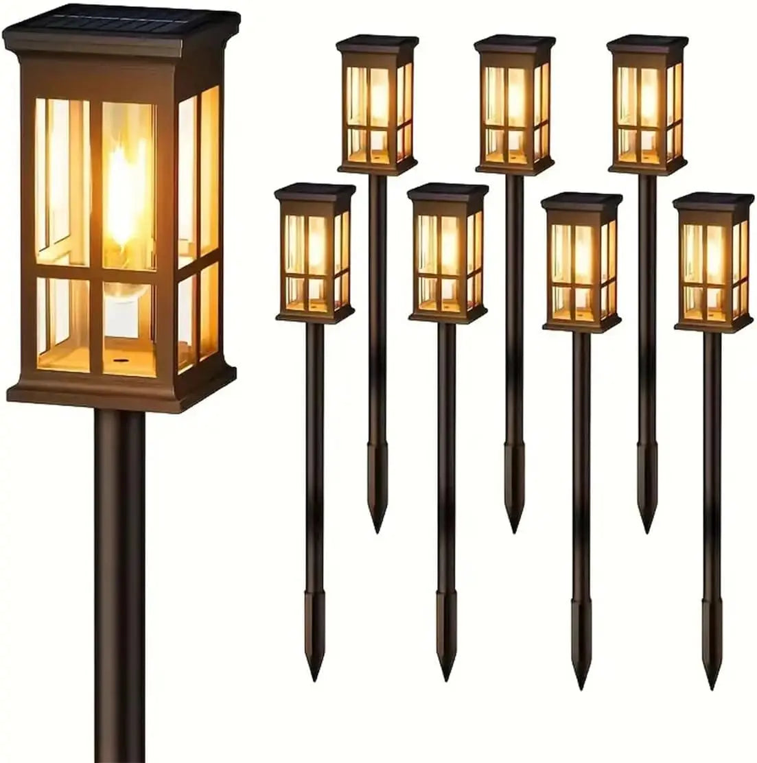 Solar Pathway Light Outdoor LED Landscape Lamp IP65 Waterproof