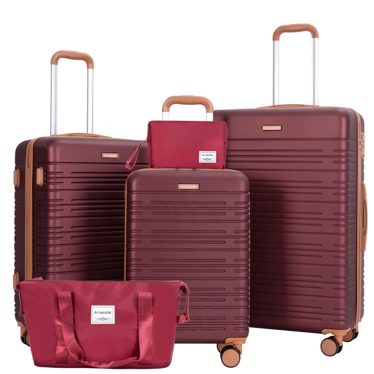 Travelhouse Spinner Luggage Set With Hard Shell And TSA Lock