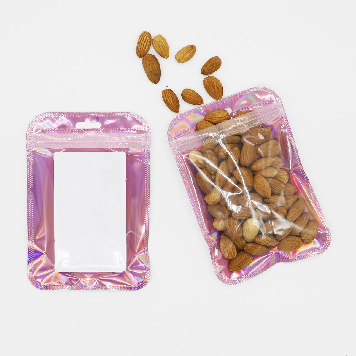 VoluPack Holographic Self Sealing Resealable Jewelry Packaging Pouches