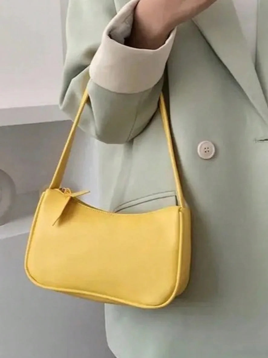 Womens PU Leather Crossbody Tote Bag for Everyday Shopping