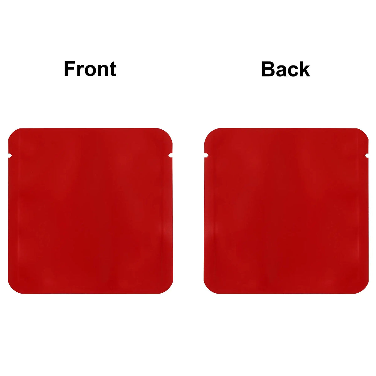 VoluPack Aluminum Foil Mylar Tear Notch Heat Seal Storage Pouches