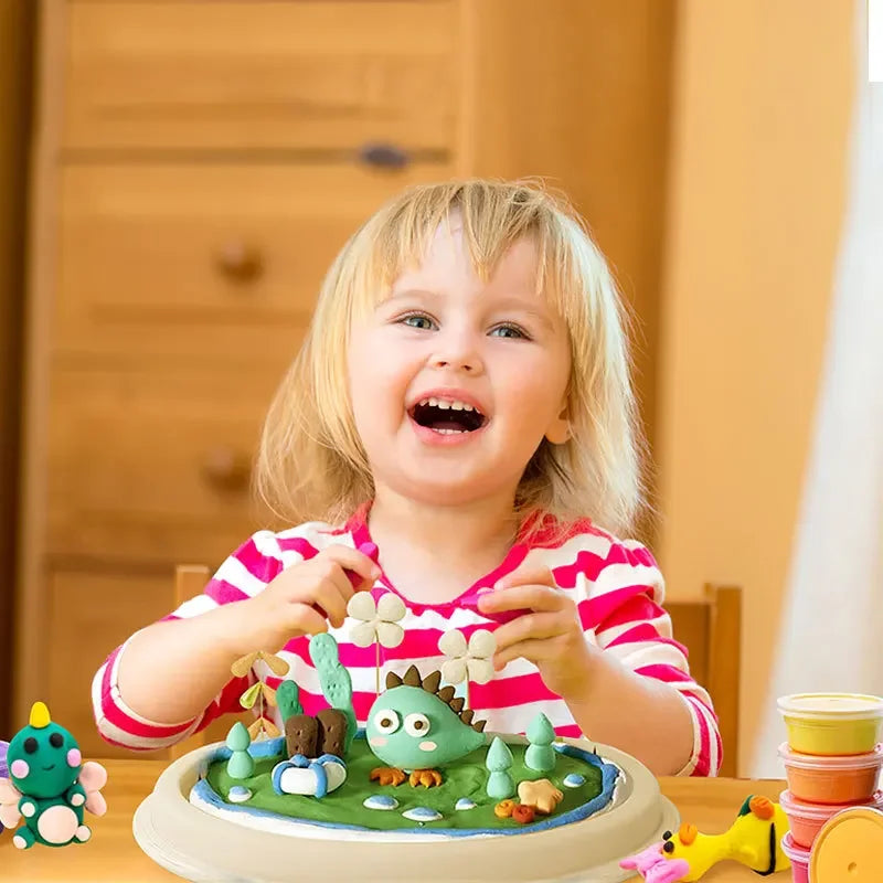 Miuioee Air Dry Modeling Clay Kit With Creative Tools