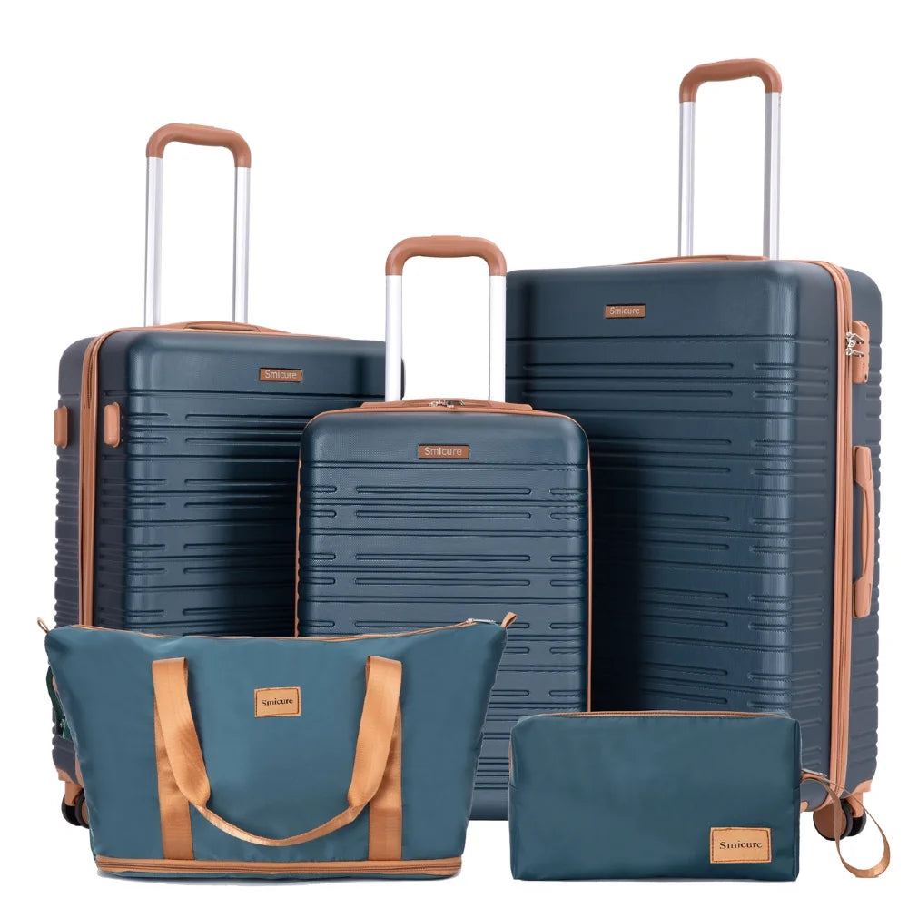 Travelhouse Hardside Luggage Set With Spinner Wheels And TSA Lock