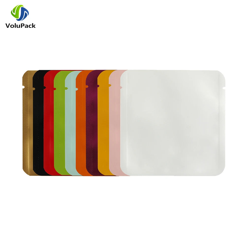 VoluPack Aluminum Foil Mylar Tear Notch Heat Seal Storage Pouches