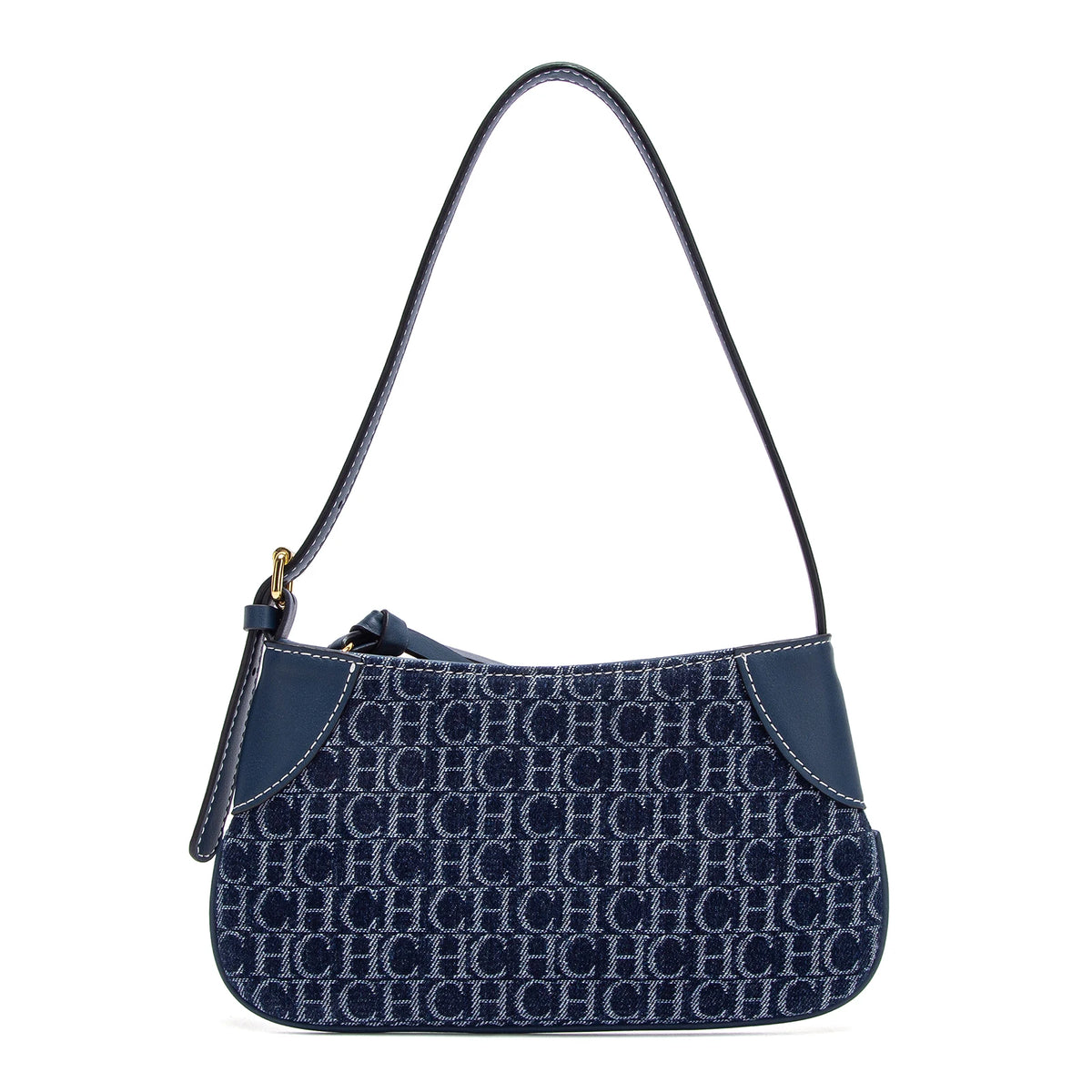 CHCH Women's Handbag 2025 Summer Cowboy Splicing Design Phone Bag Simple Commuter Underarm Bag Wallet