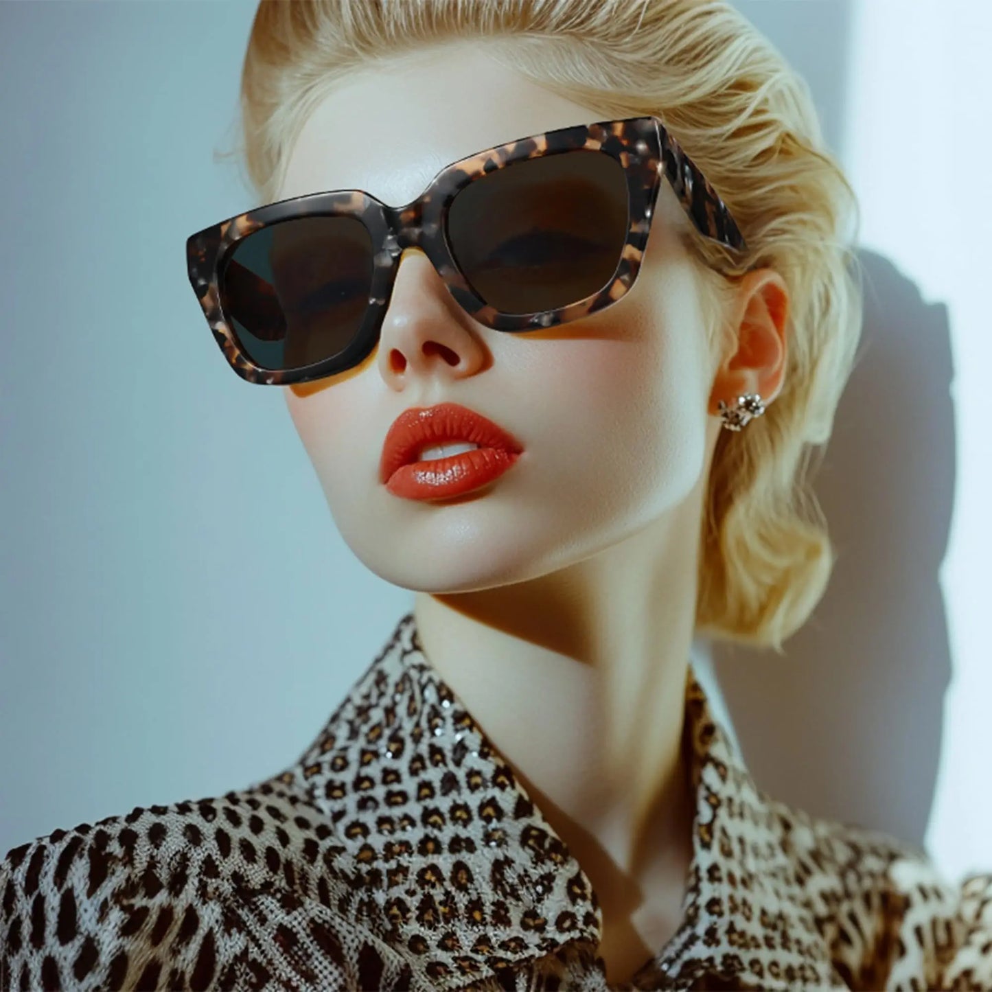 ZENOTTIC Women Polarized Sunglasses Trendy: Square Designer Sun Glasses - Retro Shades for vacation with UV400