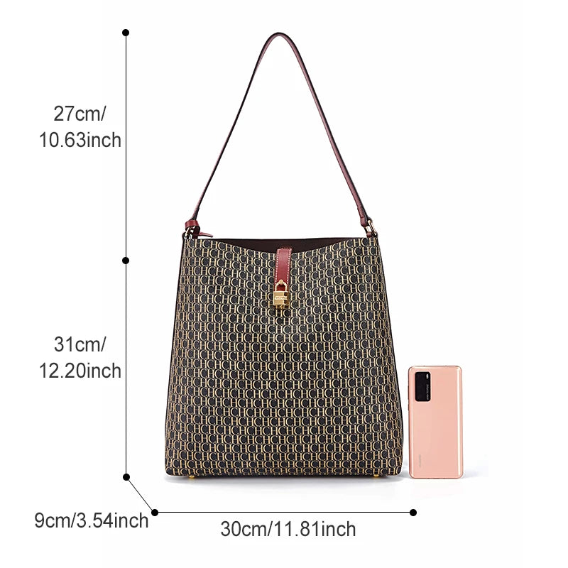 CHCH Tote Bag Brand Women's New PVC Minimalist Women's Storage Bag