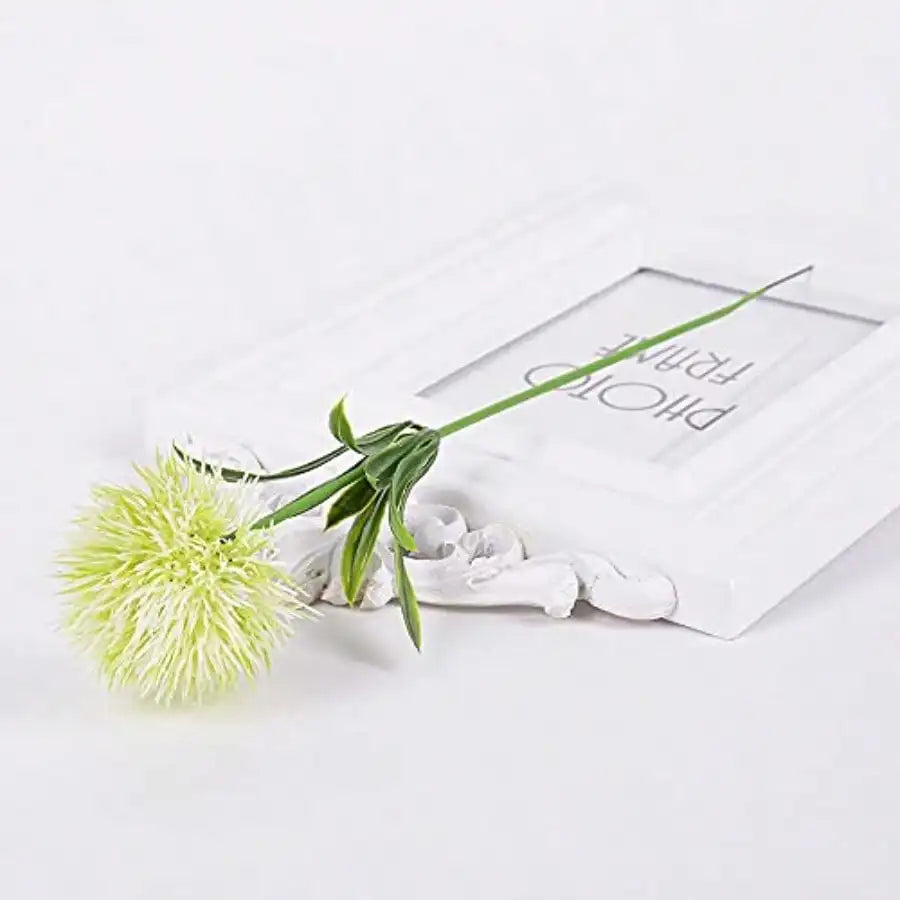 Fake Dandelion Flowers 10 Pcs Artificial Stems For Wedding Decor
