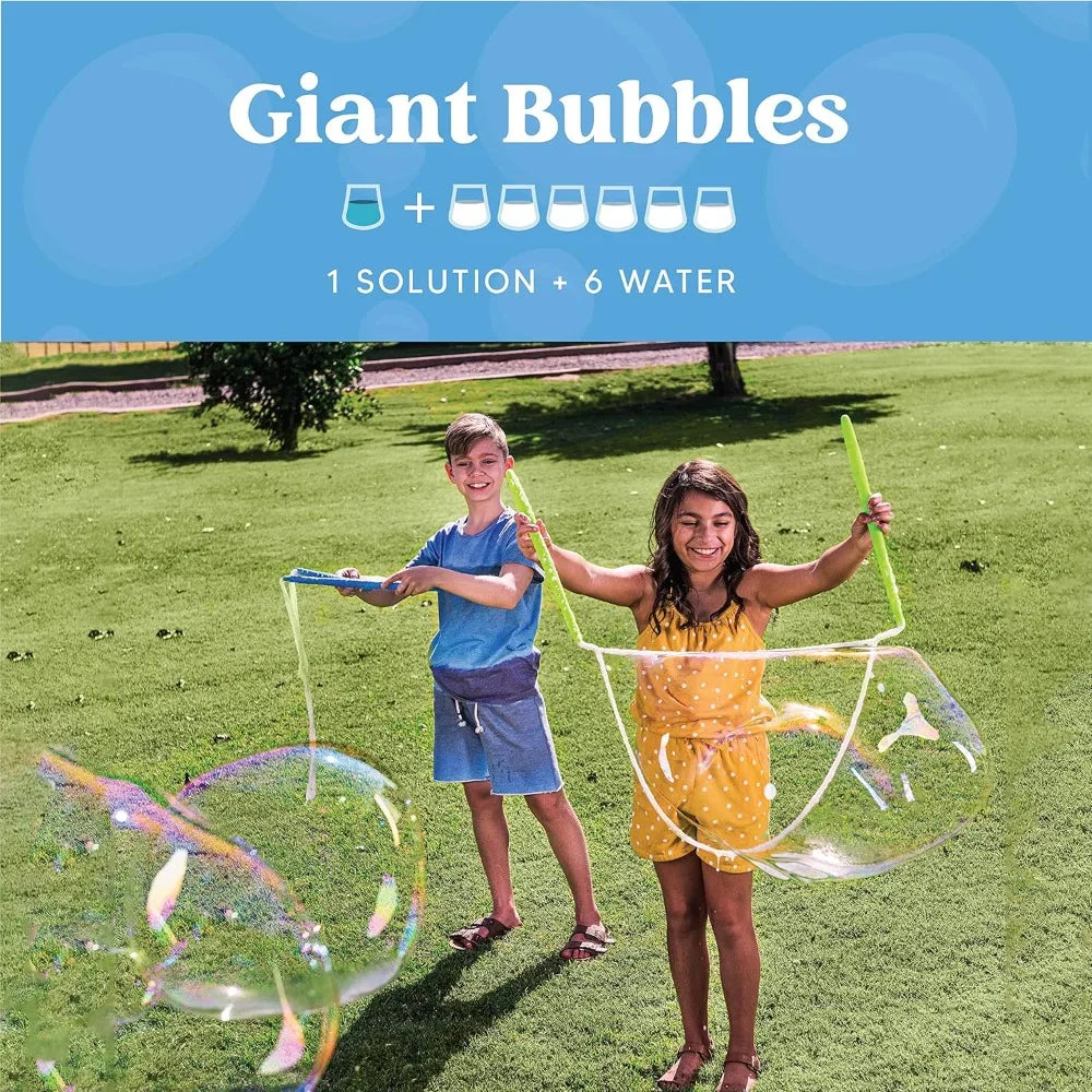 JOYFY 32 OZ Concentrated Bubble Solution for Bubble Machines (Up to 2.5 Gallons) Concentrated Solution Refills for Machine Wands