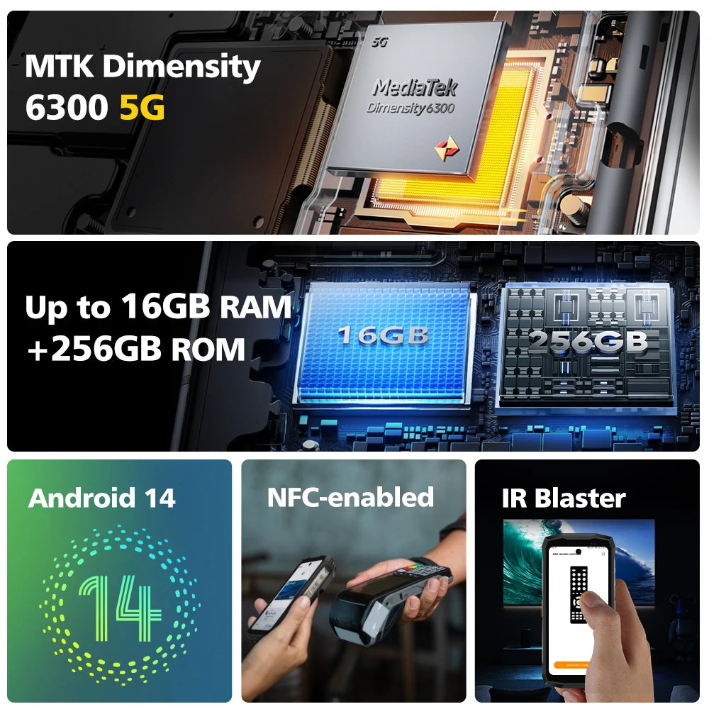 Ulefone Armor Mini 20 Pro 5G Rugged Android Smartphone