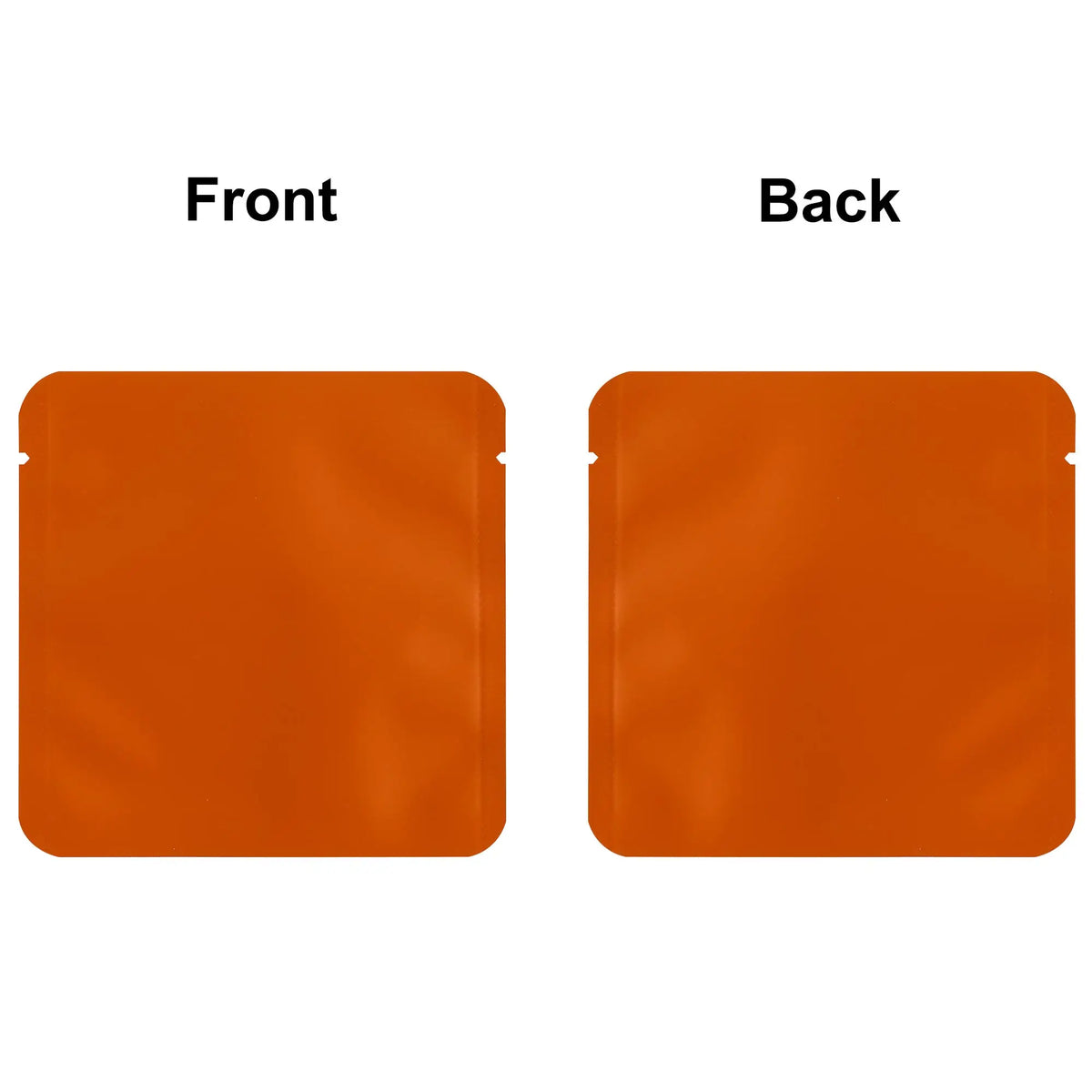 VoluPack Aluminum Foil Mylar Tear Notch Heat Seal Storage Pouches