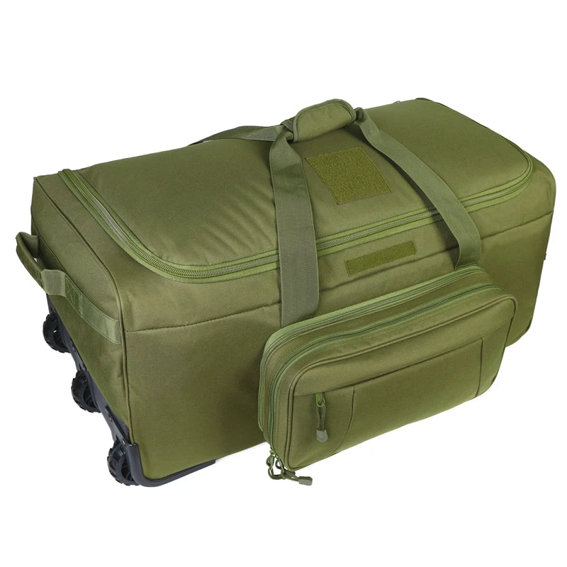 Q Tactical Rolling Duffel Bag for Camping Hiking Travel