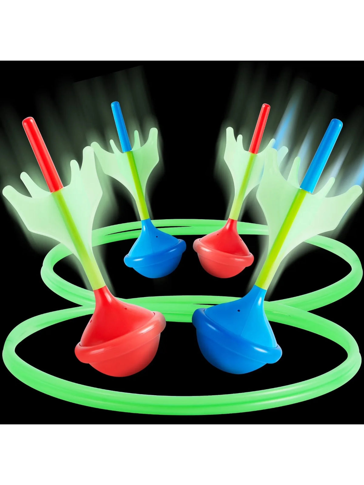 Joyfy Glow In The Dark Lawn Darts Family Outdoor Game