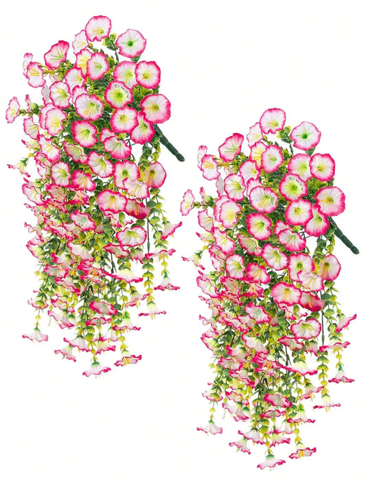 Artificial Eucalyptus Silk Vine, UV-Resistant Outdoor Greenery