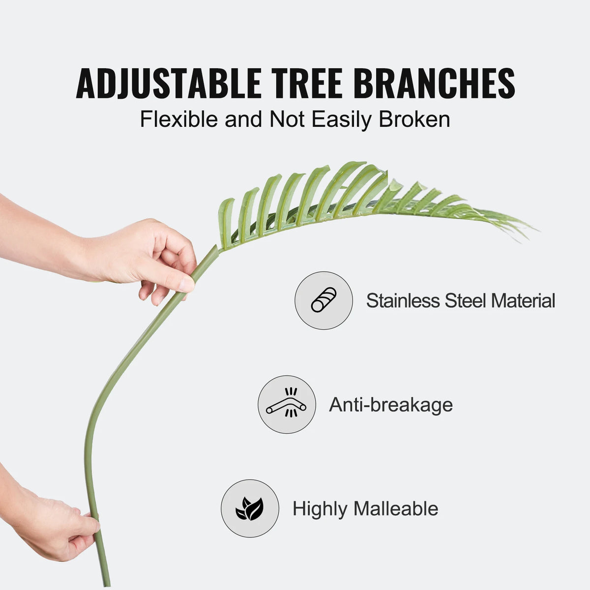 Artificial Palm Tree Faux Tropical Plant For Stylish Home Decor