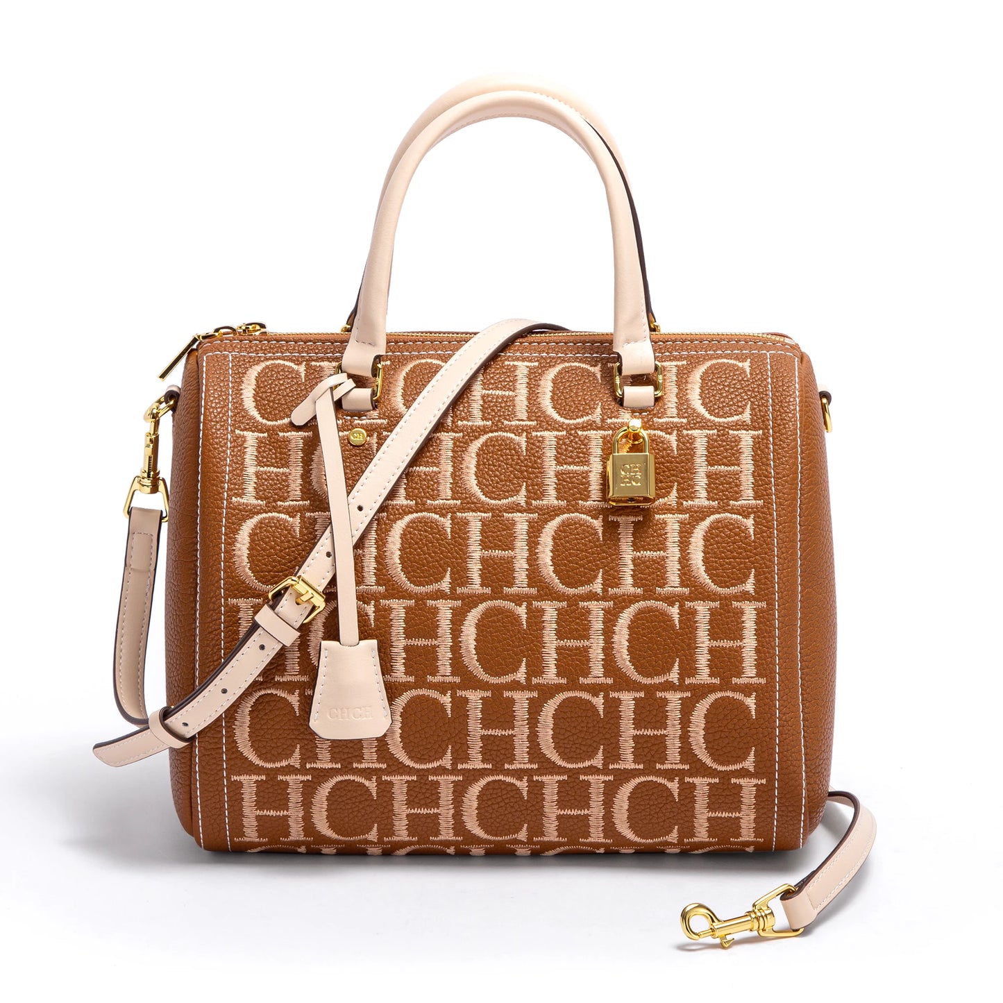 CHCH Women's Shoulder Bag New Embroidered Letter Design Handbag Women's Tote Bag