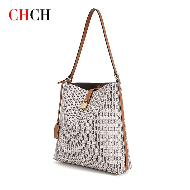 CHCH Tote Bag Brand Women's New PVC Minimalist Women's Storage Bag