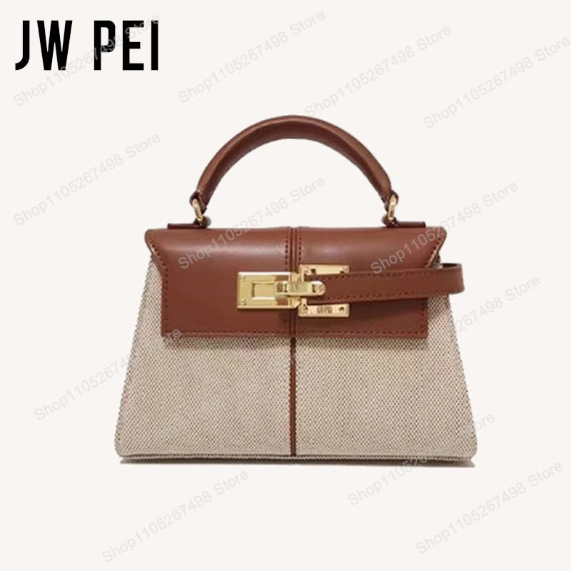 JW PEI Elise Classic Trapezoid Top Handle Shoulder Bag