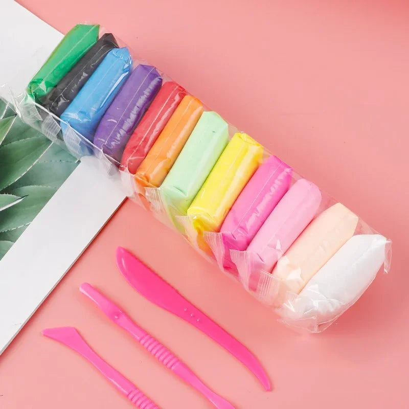 Miuioee Air Dry Modeling Clay Kit With Creative Tools